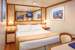 View description of an interior stateroom